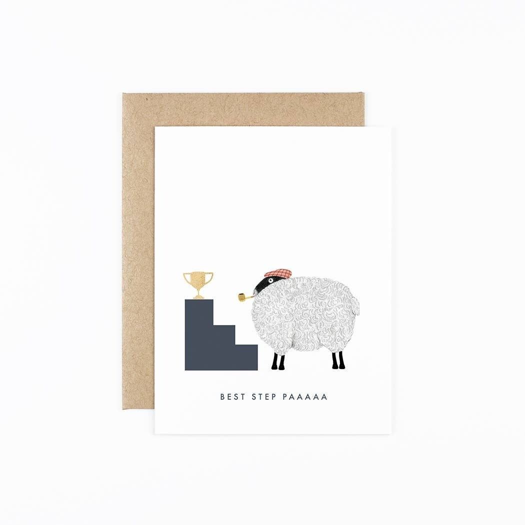 Best Step Paa Card | Tiny Turns Paperie